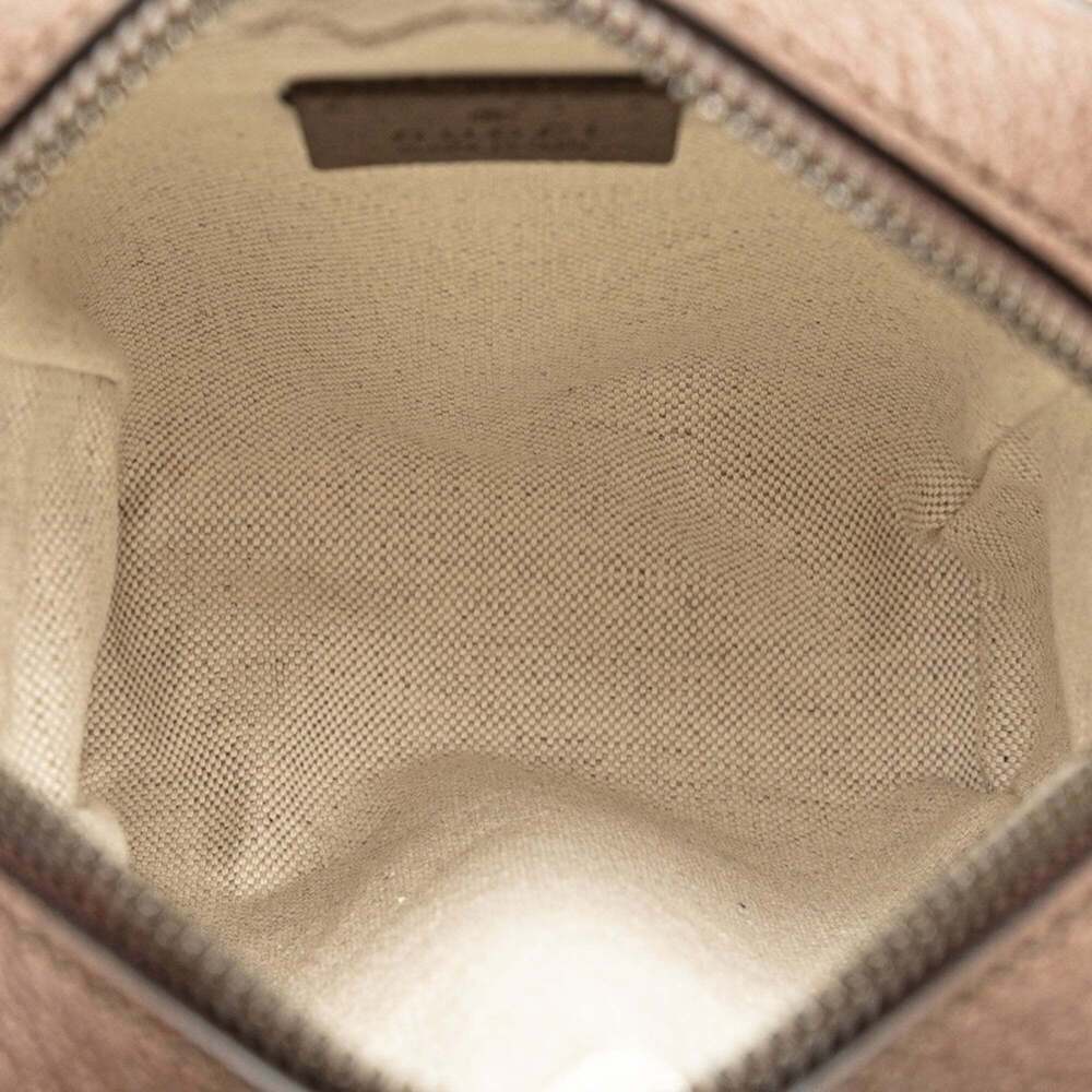 GUCCI Authentic Brown Leather Shoulder Bag - Picture 6 of 9